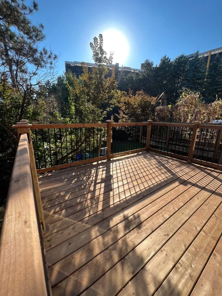 New Deck — Framing
