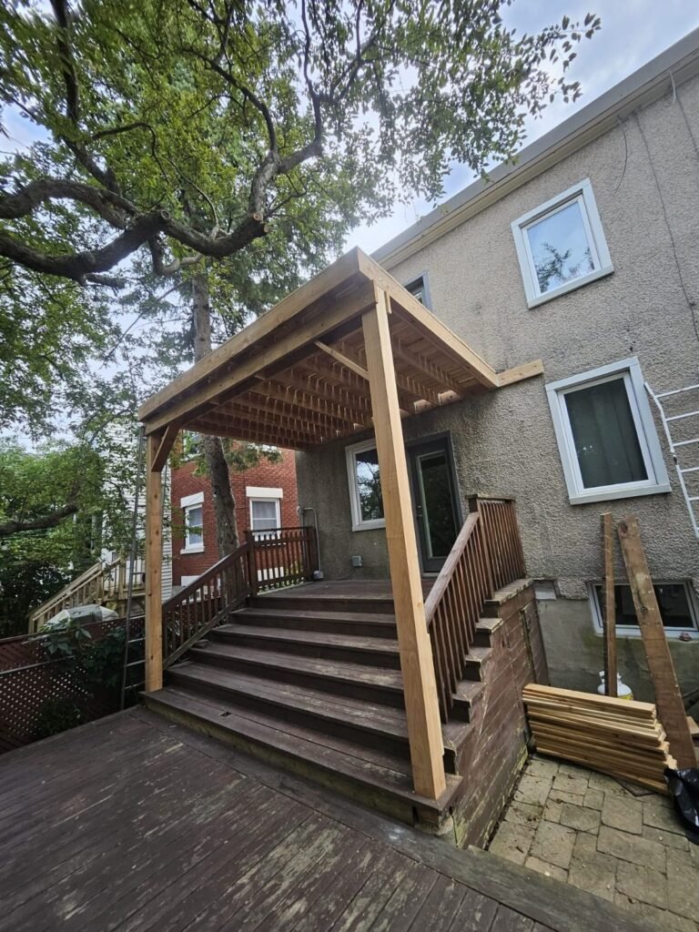 Entry Stairs & Railing